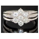 Platinum Brilliant 1.02 ct Natural Diamond Ring
