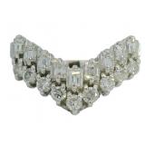 Platinum 1.00 ct Natural VVS Diamond Ring