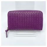 Bottega Veneta Intrecciato Leather Long Wallet