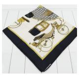 Hermes Kare 90 Fashion Scarf 100% Silk