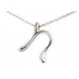 Tiffany & Co. N Initial Necklace