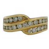 18kt Gold 1.02 ct Natural Brilliant Diamond Ring