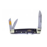 Cape Buffalo Horn Lockback Whittler