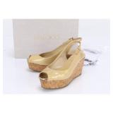 Jimmy Choo Prova Wedge Sandals Size 37