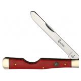 QUEEN QN62R EASY OPEN RED HANDLE KNIFE
