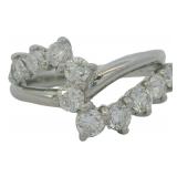 Platinum 1.00 ct Natural Brilliant VS Diamond Ring