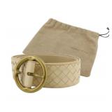 Bottega Veneta Intrecciato Leather Belt
