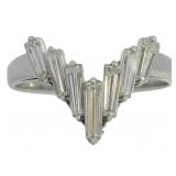 Platinum 1.01 ct Natural VS Brilliant Diamond Ring