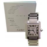 CARTIER Tank Francaise W51003Q3 SS Watch