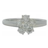 18kt Gold 1/2 ct Natural Brilliant VS Diamond Ring