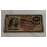 15 Cent Fractional Currency