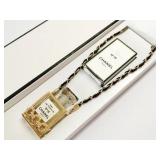 Chanel No.19 Perfume Bottle Necklace