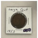 1853 Large Cent