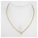 Christian Dior Rhinestone  Necklace