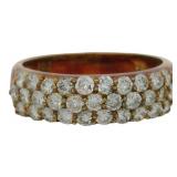 18k Gold 1.03 ct Natural Brilliant VS Diamond Ring