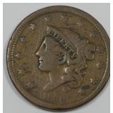 1838 Coronet Head 1 Cent
