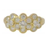 18kt Gold Natural 1.02 ct VS Diamond Ring