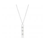 Tiffany & Co. Atlas Bar Pendant Necklace