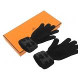 Hermes H Logo Gloves