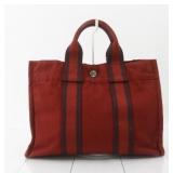 Hermes Fourre Tout PM Canvas Tote bag