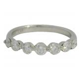 Platinum 1.00 ct Natural VS Diamond Ring
