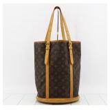 Louis Vuitton Monogram Bucket GM Tote Bag