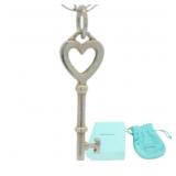 Tiffany & Co. Heart Key Necklace