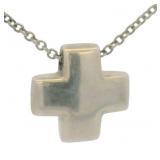 Tiffany & Co. Mini Roman Cross Necklace