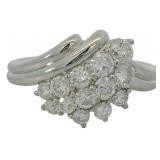 Platinum 1.02 ct Natural VS2 Diamond Ring