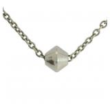 Tiffany & Co. Barrel Bead Pendant Necklace
