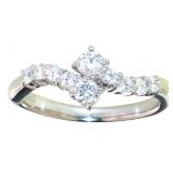 Platinum 1/2 ct Natural VS Brilliant Diamond Ring
