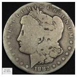 1882 CC Carson City Morgan Silver Dollar
