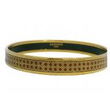 Hermes Enamel Bangle Bracelet