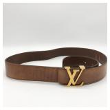 Louis Vuitton Leather Belt