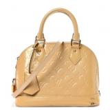 Louis Vuitton Monogram Vernis Alma Bb Handbag