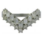 Platinum 1.00 ct Natural VS Brilliant Diamond Ring