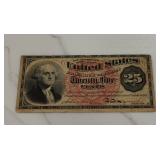 25 Cent Fractional Currency