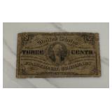 3 Cent Fractional Currency