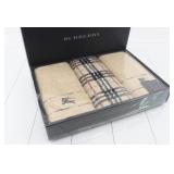 Burberry 3-Piece Set Face Towel