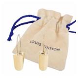 Louis Vuitton Essential V Hoop Earrings