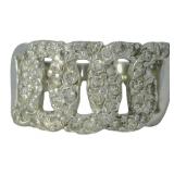 Platinum 1.00 ct Natural Brilliant Diamond Ring