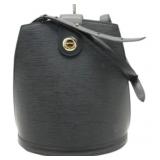 Louis Vuitton Black Epi Handbag