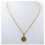 Celine Gold Chain Necklace