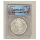 2023 FIji - 1889 Carson City Morgan Silver Dollar