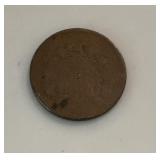 1867 2 Cent Coin