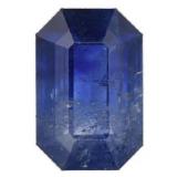GIA Certified Octag. 3.79 ct Blue Sapphire