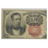 1876 10 Cent Fractional Currency