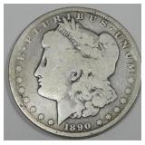 1890 Carson City Morgan Silver Dollar