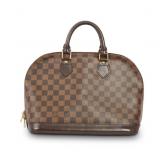 Louis Vuitton  Damier Ebene Alma PM Bag