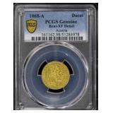 1868 Ducat Austria Gold Fracis Joseph coin